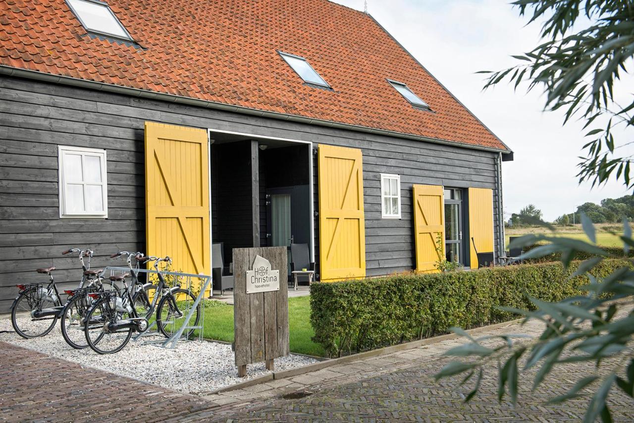 Hoevehotel 'Hof Christina' Vrouwenpolder Exterior photo